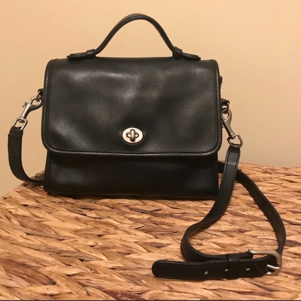 Vtg Authentic Coach Court Bag Made in the 🇺🇸